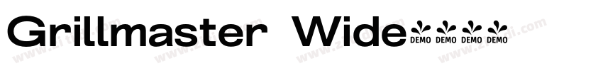 Grillmaster Wide字体转换 Grillmaster Wide字体转换